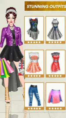 Rich Girl DressUp Fashion Game android App screenshot 8